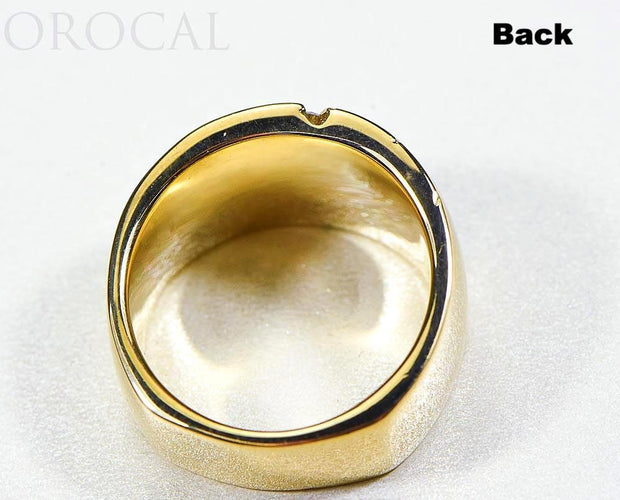 Gold Quartz Ladies Ring "Orocal" RLDL58D15Q Genuine Hand Crafted Jewelry - 14K Gold Casting