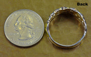 Gold Nugget Men's Ring "Orocal" RM210NSS Genuine Hand Crafted Jewelry