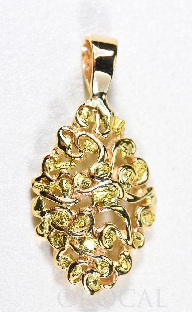 Gold Nugget Pendant