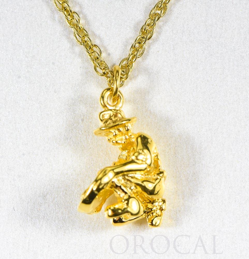 Gold Nugget Gold Miner Charm 