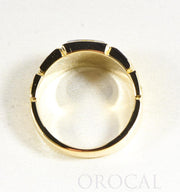 Gold Quartz Ladies Ring "Orocal" RL1046NQ Genuine Hand Crafted Jewelry - 14K Gold Casting