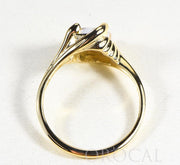 Gold Quartz Ladies Ring "Orocal" RL1010Q Genuine Hand Crafted Jewelry - 14K Gold Casting