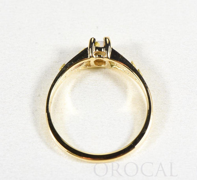 Gold Quartz Ladies Ring 