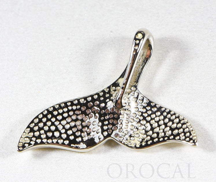 Gold Nugget Pendant Whales Tail 