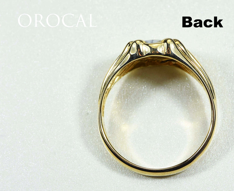 Gold Quartz Ring 