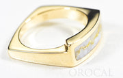 Gold Quartz Ring "Orocal" RL837Q Genuine Hand Crafted Jewelry - 14K Gold Casting