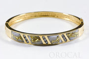 Gold Quartz Bracelet "Orocal" BBDL132D63Q Genuine Hand Crafted Jewelry - 14K Gold Casting