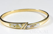 Gold Quartz Bracelet "Orocal" BBDL147DQ Genuine Hand Crafted Jewelry - 14K Gold Casting