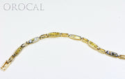 Gold Quartz Bracelet "Orocal" BDLOV5MMNQC59  Genuine Hand Crafted Jewelry - 14K Gold Casting
