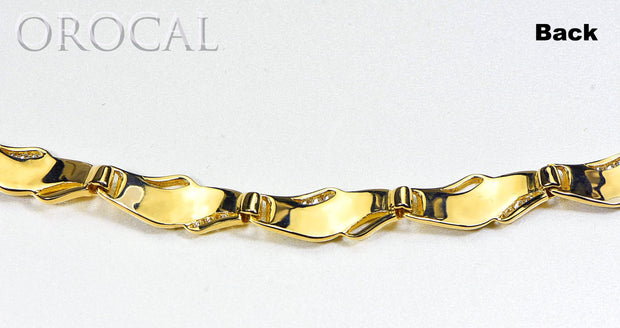 Gold Quartz Bracelet "Orocal" BWB24D36NQ Genuine Hand Crafted Jewelry - 14K Gold Casting