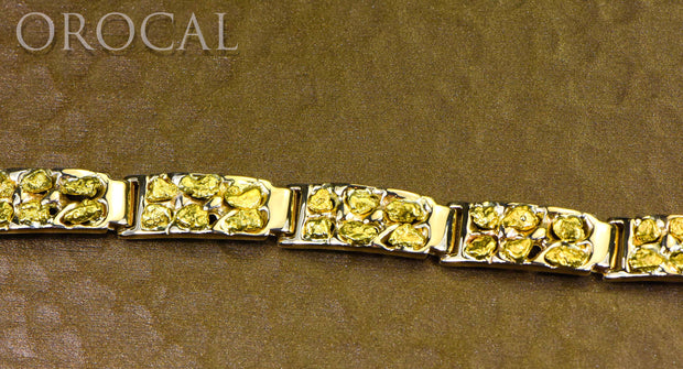 Vintage 14k Yellow Gold Nugget Identity ID Bracelet - A&V Pawn