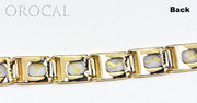 Gold Quartz Bracelet "Orocal" B8MMH14LQ* Genuine Hand Crafted Jewelry - 14K Gold Casting