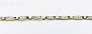 Gold Quartz Bracelet "Orocal" B5.5MM7LQ Genuine Hand Crafted Jewelry - 14K Gold Casting