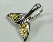 Gold Nugget Pendant Whales Tail - Sterling Silver Special Ewt44Lnlb Hand Made Jewelry Specials