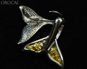 Gold Nugget Pendant Whales Tail - Sterling Silver Special Ewt44Lnlb Hand Made Jewelry Specials