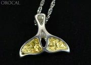 Gold Nugget Pendant Whales Tail - Sterling Silver Special Pwt22Nss Hand Made Jewelry Specials