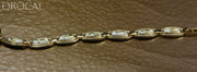 Gold Quartz Bracelet "Orocal" BDLOV6MMD210Q  Genuine Hand Crafted Jewelry - 14K Gold Casting