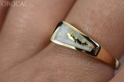 Gold Quartz Ring Orocal Rl1074Q Genuine Hand Crafted Jewelry - 14K Casting