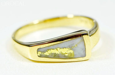 Gold Quartz Ring Orocal Rl1074Q Genuine Hand Crafted Jewelry - 14K Casting