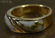 Gold Quartz Ring Orocal Rl610D10Q Genuine Hand Crafted Jewelry - 14K Casting