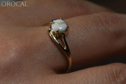 Gold Quartz Ring Orocal Rl696Q Genuine Hand Crafted Jewelry - 14K Casting