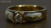 Gold Quartz Ring Orocal Rl728D33Q Genuine Hand Crafted Jewelry - 14K Casting