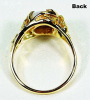 Gold Quartz Ring Orocal Rl958Q Genuine Hand Crafted Jewelry - 14K Casting